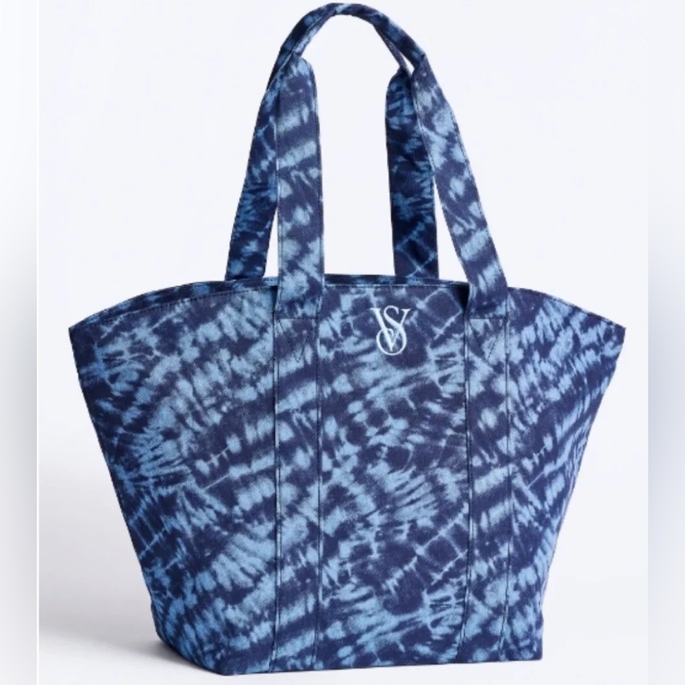 NWT large Victoria’s Secret tie-dye tote